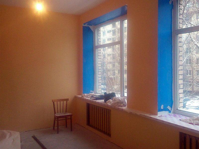 Отделочные работы в поликлинике